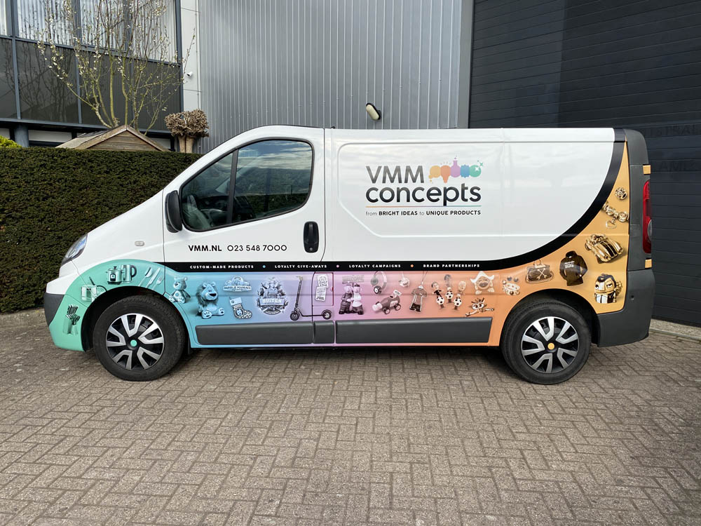 Carwrapping autoreclame Doe. reclame