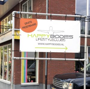 Spandoek door Doe. reclame