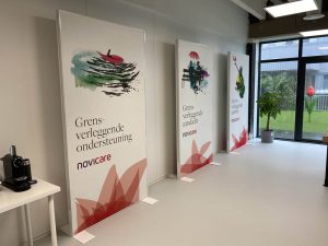 Textiel frames door doe reclame